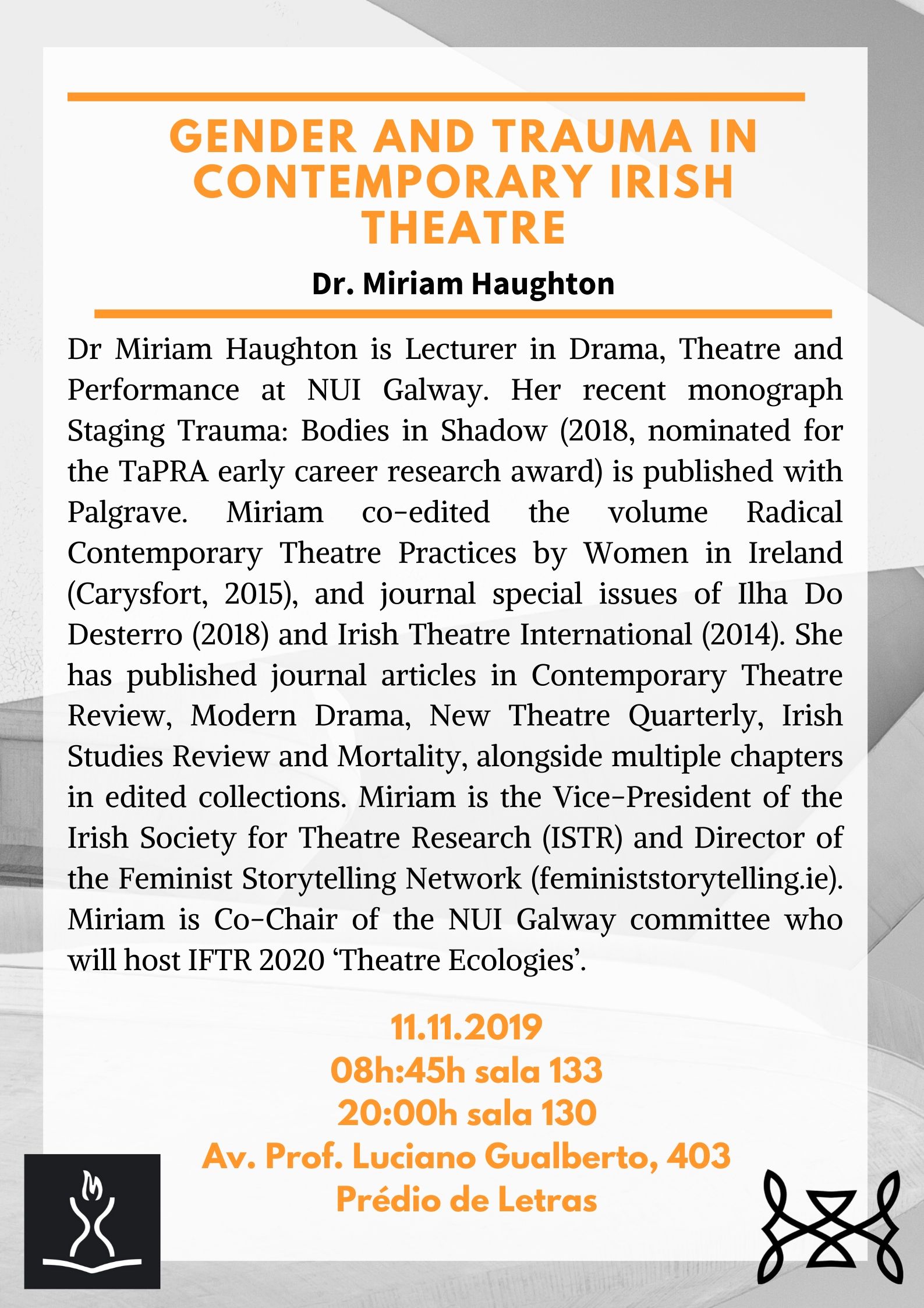 lecture gender and trauma 